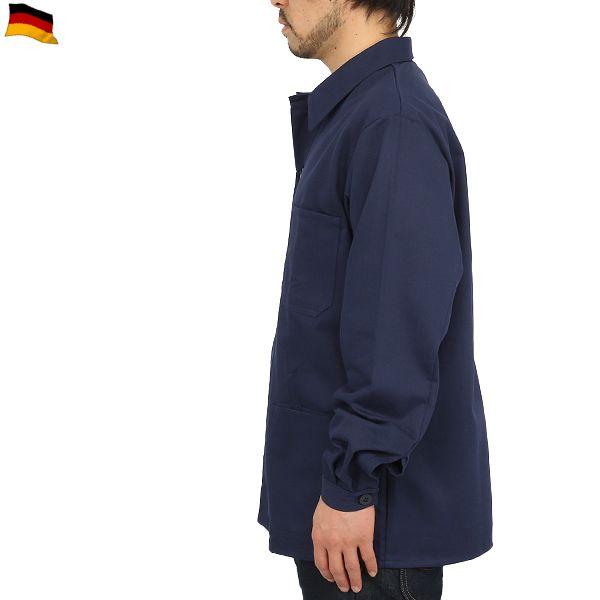 実物 新品ドイツ軍HBT ワークジャケット NAVY デッドストック