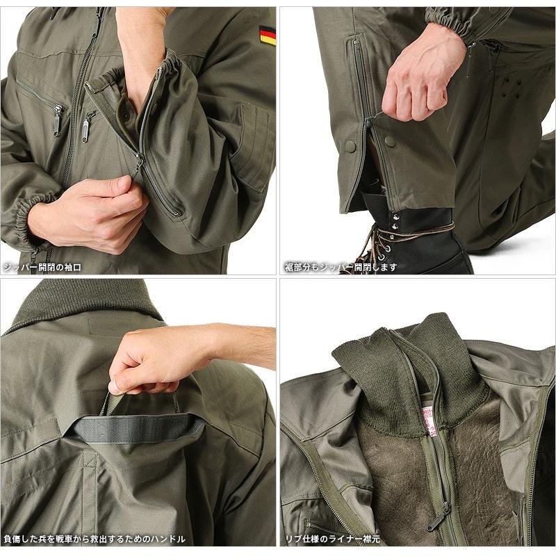 MILITARY 実物 新品 ドイツ軍 タンカー カバーオール ライナー付 MILITARY 実物 新品 ドイツ軍 タンカー カバーオール ライナー付