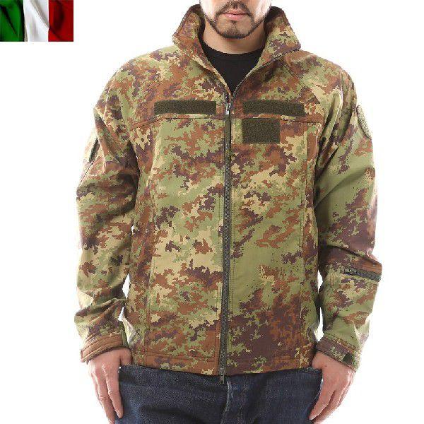 MILITARY（ミリタリー） 実物 USED イタリア軍 ソフトシェルジャケット