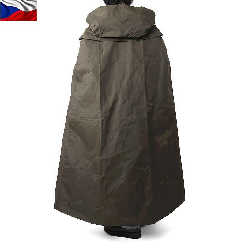 MILITARY（ミリタリー） 実物 チェコ軍レインポンチョ USED マント