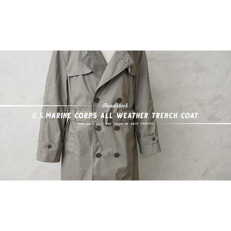 MILITARY 実物 新品 デッドストック 米海兵隊 U.S.M.C. トレンチ MILITARY 実物 新品 デッドストック 米海兵隊 U.S.M.C. トレンチ