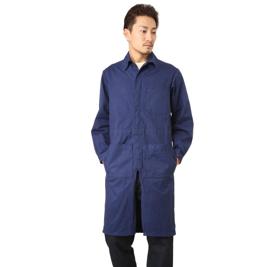 MILITARY 実物 新品 ドイツ軍リメイク HBTワークコート ネイビー MILITARY 実物 新品 ドイツ軍リメイク HBTワークコート ネイビー