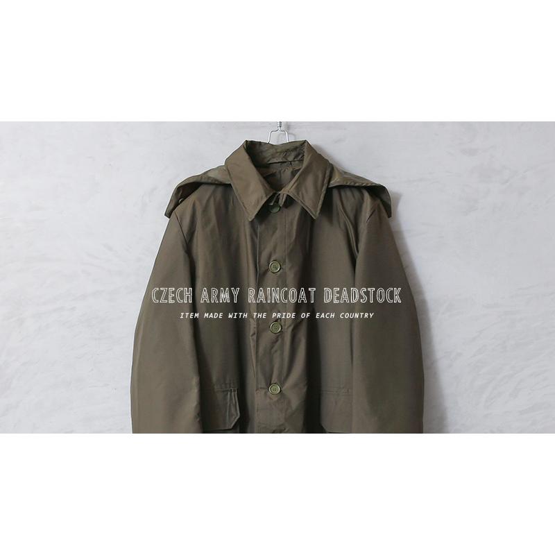 MILITARY 実物 新品 デッドストック チェコ軍 レインコート MILITARY 実物 新品 デッドストック チェコ軍 レインコート