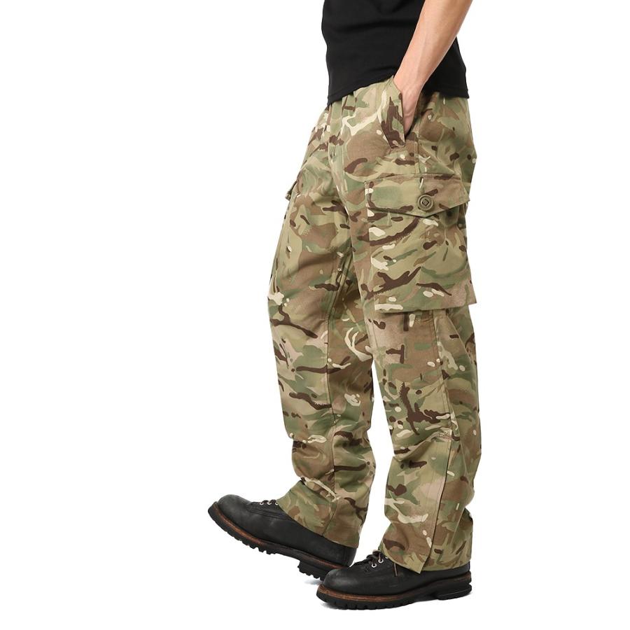 迷彩カーゴパンツ 軍パン　イギリス軍　軍パン　迷彩　サバゲー MILITARY（ミリタリー） 実物 新品 イギリス軍WINDPROOF COMBAT パンツ