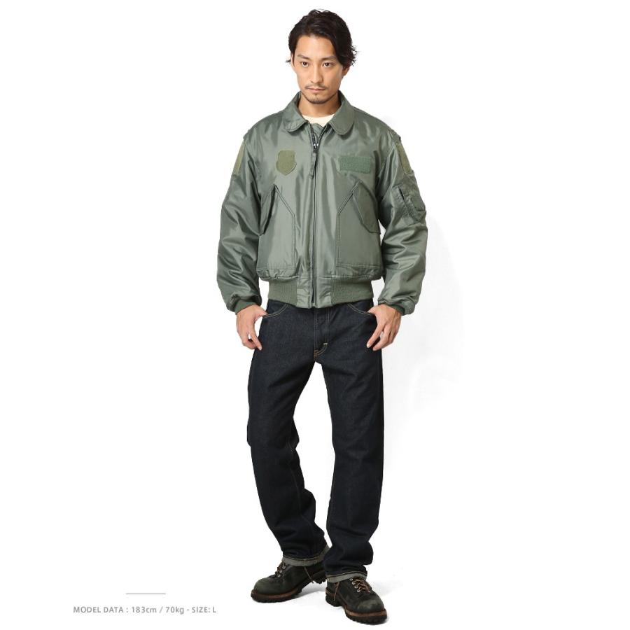 実物 USED 米軍 CWU-45P フライトジャケット メンズ アウター  