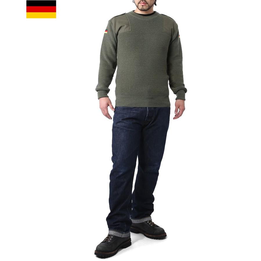 実物 新品 ドイツ軍コマンドセーター ポケット無し オリーブ デッドストック メンズ ニット ミリタリーセーター 軍服 放出品 払い下げ品 クーポン対象外 Slt ミリタリーショップwaiper 通販 Yahoo ショッピング