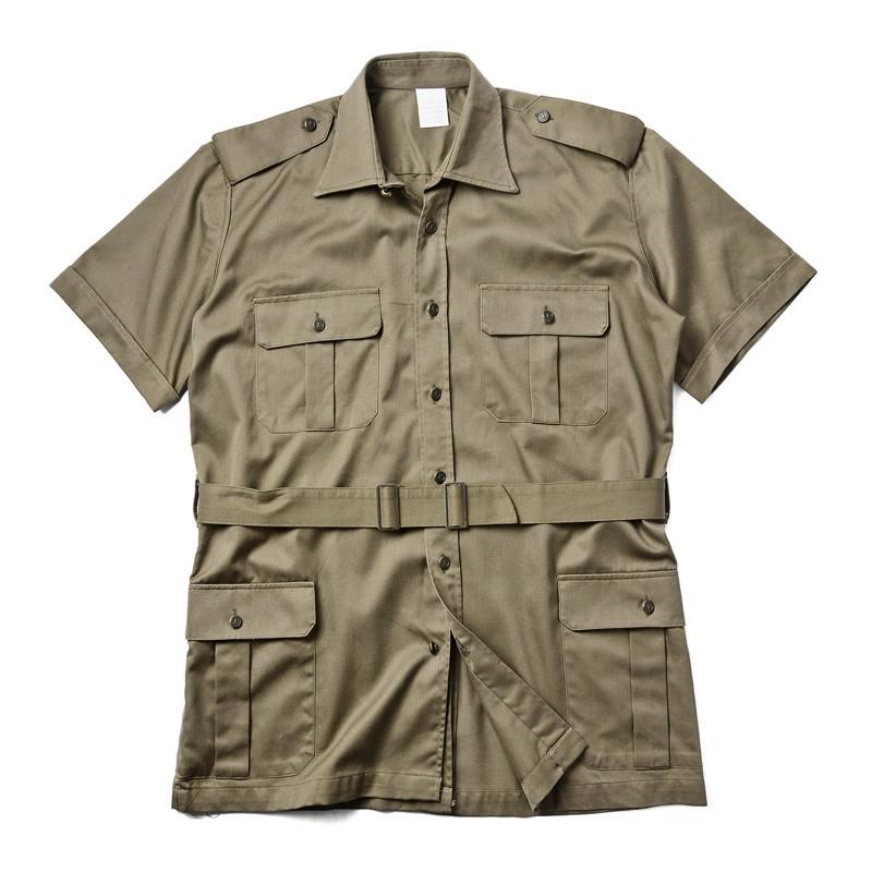 Ｉイタリア軍＊１９８０年代＊サファリジャケット/シャツ（実物） Iイタリア軍＊1980年代＊サファリジャケット/シャツ（実物