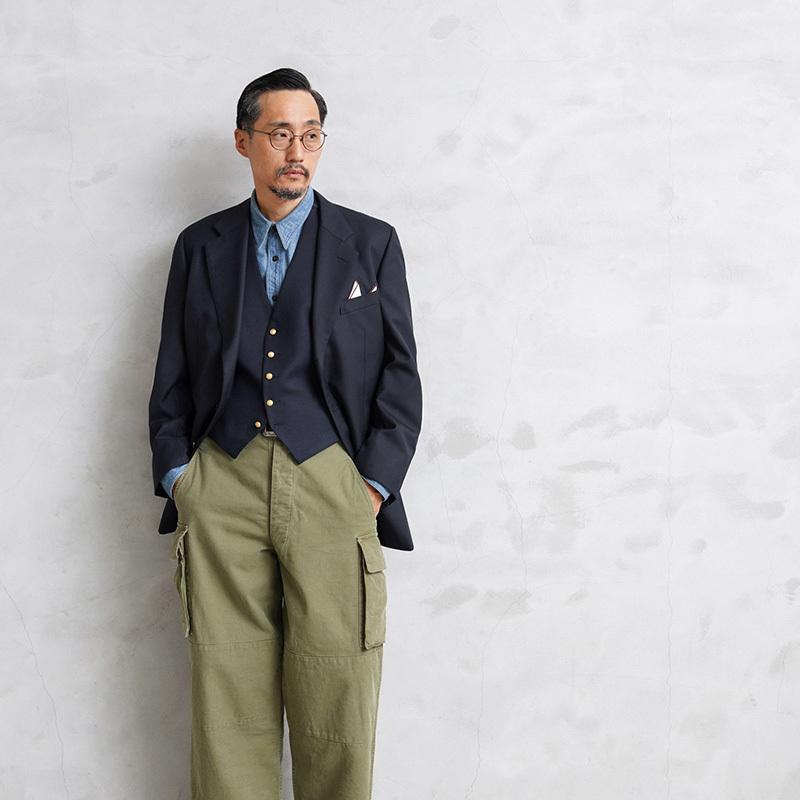 MILITARY（ミリタリー） 実物 新品 デッドストック イタリア ジレ