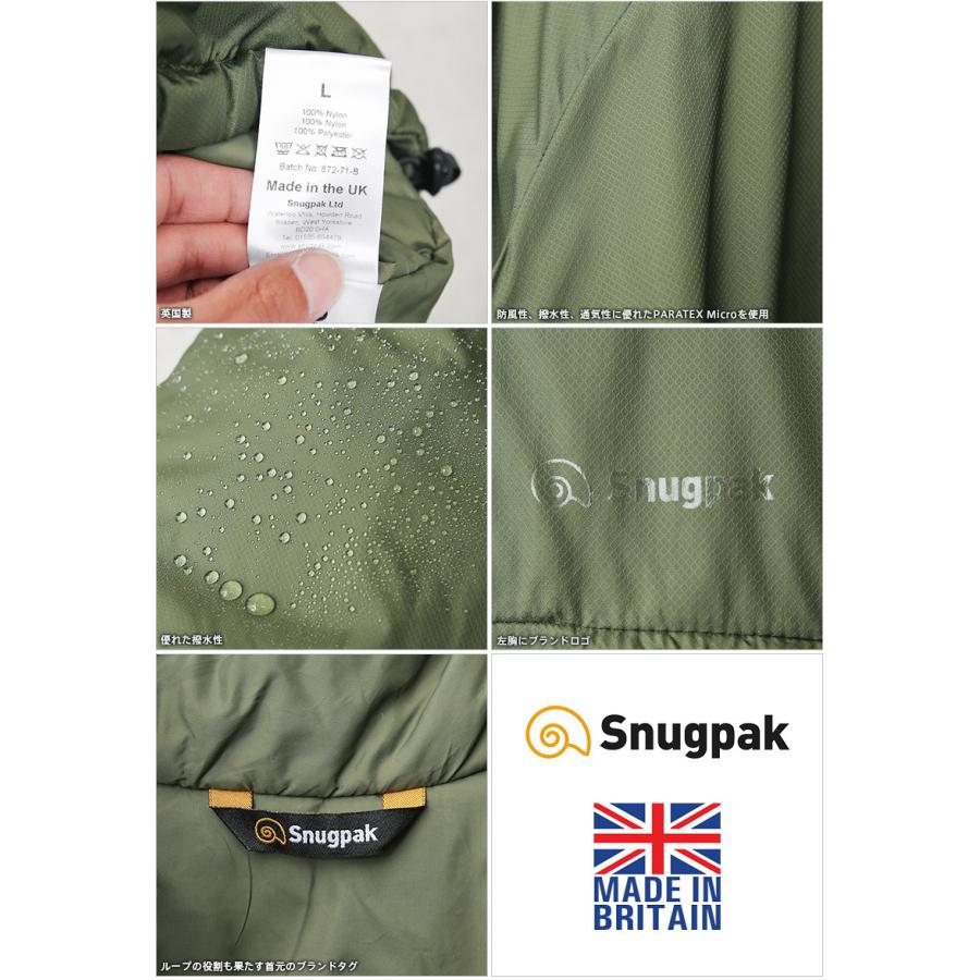 Snugpak スナグパック MML 3  Softie Smock ジャケット OLIVE MADE IN UK プルオーバー アノラックパーカー ミリタリー【クーポン対象外】【T】｜waiper｜10