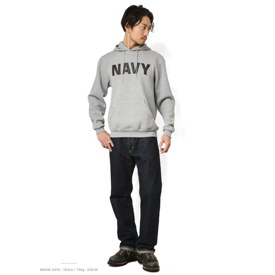 SOFFE（ソフィー） D0026379 NAVY フーデッドスウェット プルオーバー