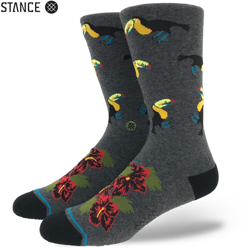 メーカー取次 Stance スタンス Too Can ソックス Black M545atoo Blk メンズ 靴下 丈夫 柄物 派手 花柄 ハイビスカス ブランド クーポン対象外 T Stance ミリタリーショップwaiper 通販 Yahoo ショッピング
