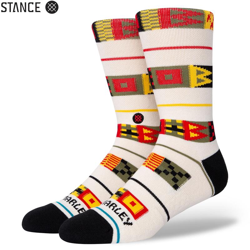 Stance スタンス Bob Stripe ソックス Canvas A558dbsr Cnv メンズ 靴下 厚手 丈夫 おしゃれ ボブ マーリー コラボ クーポン対象外 T Stance ミリタリーショップwaiper 通販 Yahoo ショッピング
