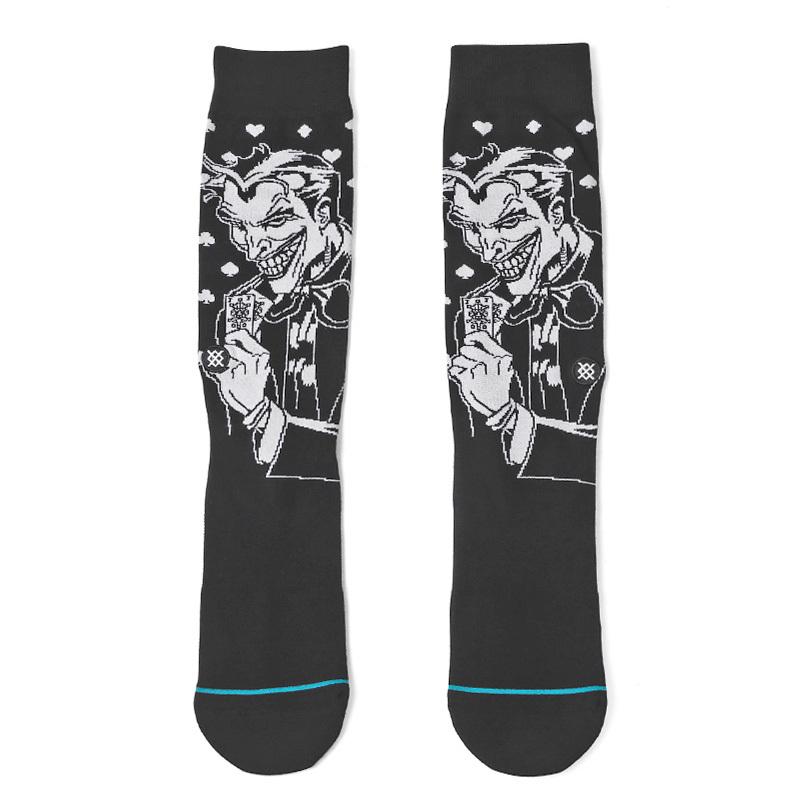 STANCE（スタンス） A545D21THE THE JOKER ソックス BLACK メンズ 靴下