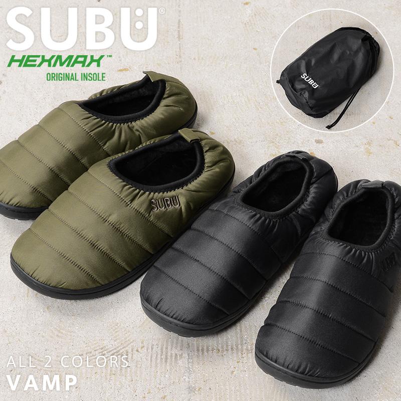 【新品未使用】SUBU VAMP VELVET サンダル 黒 サイズ1 SUBU（スブ） スニーカー SUBU DOTS VAMP VELVET / ウィンターサンダル
