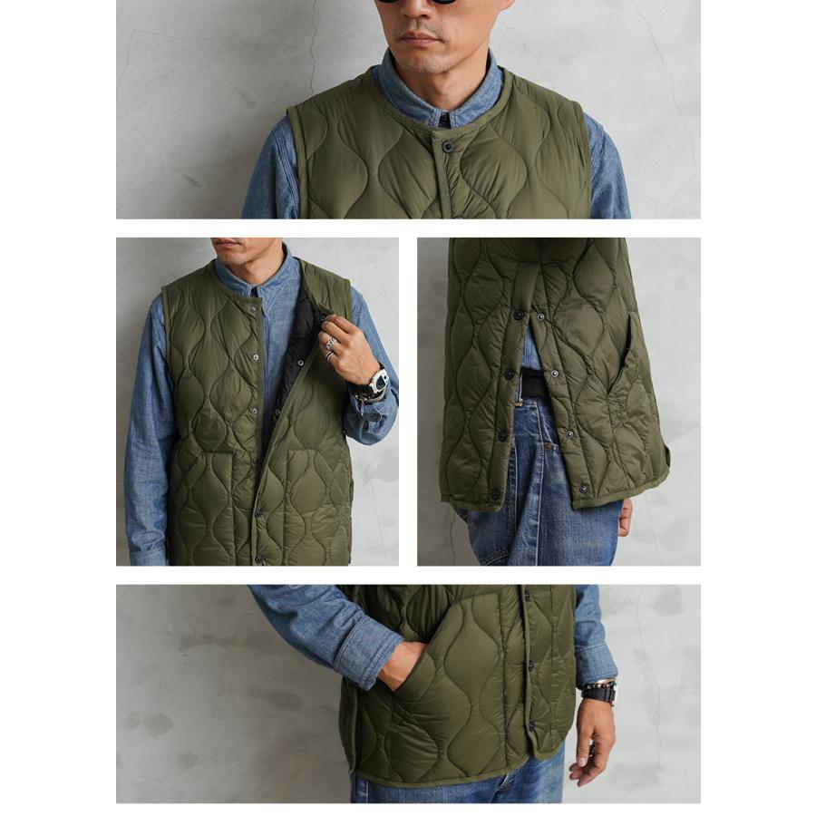 新品 TAION ミリタリー クルーネック ダウンベスト ソフトシェル 楽天市場】【公式】TAION (タイオン) ミリタリー クルーネック