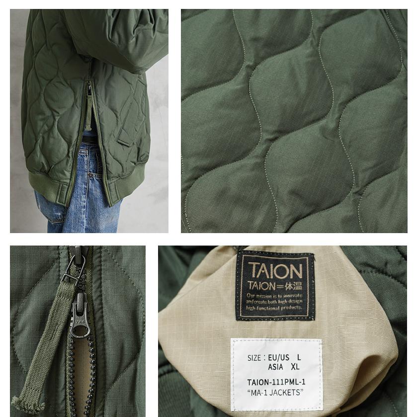 TAION（タイオン） TAION-111M1ML-1 MILITARY LINE MA-1 ダウン