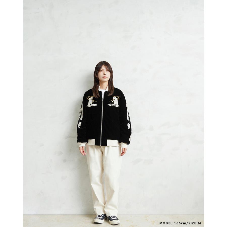 waiper 別注　taion スカジャン　アラスカ　アラスカジャン　Lサイズ WAIPER TAION別注 リバーシブルダウン スカジャン アラスカ ワイパー