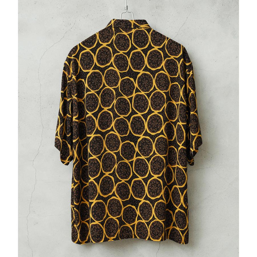 WAIPER×TOWN CRAFT TC25S013WP Plant Pattern Rayon Beach Shirts