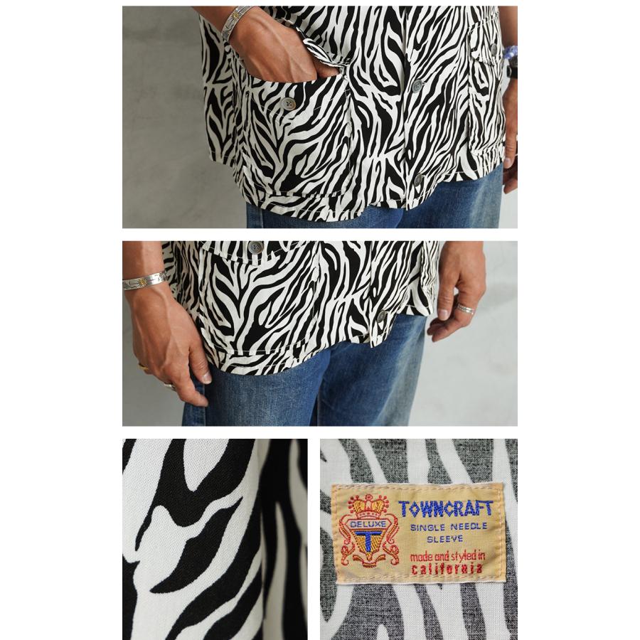 TOWNCRAFT（タウンクラフト） WAIPER×TOWN CRAFT TC26S013WP Zebra