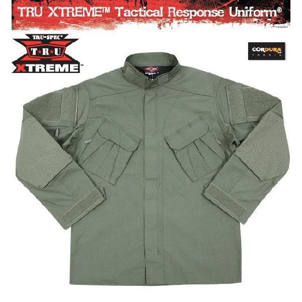 TRU-SPEC トゥルースペック TRU XTREME Tactical Response Uniform ジャケット Olive Drab オリーブ ミリタリー サバゲー 【クーポン対象外】【T】｜waiper｜04