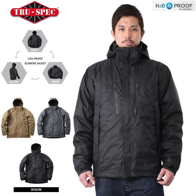 TRU-SPEC トゥルースペック H2O PROOF ELEMENT 3-IN-1ジャケット TRU-SPEC トゥルースペック H2O PROOF ELEMENT 3-IN-1ジャケット