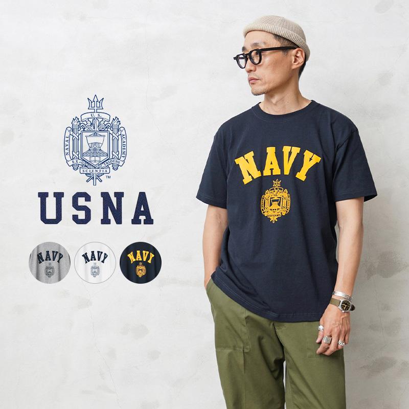 Usna Usna 009 S S クルーネックtシャツ メンズ ミリタリー 半袖 アメカジ T Usna 009 ミリタリーショップwaiper 通販 Yahoo ショッピング