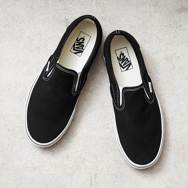 VANS（ヴァンズ） VN000EYEBLK CLASSIC SLIP-ON スニーカー BLACK USA