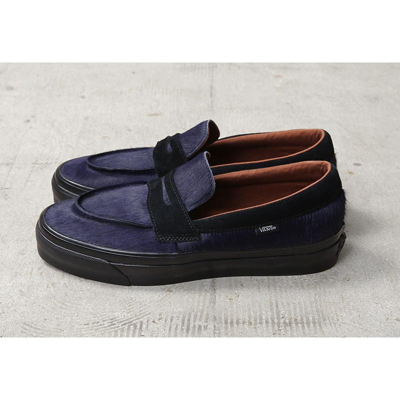 VANS ヴァンズ PREMIUM VN000VASLKZ LX Loafer 53 PONY HAIR DRESS BLUES ローファー USA企画 バンズ プレミアム アメカジ スニーカー【クーポン対象外】【T】の画像