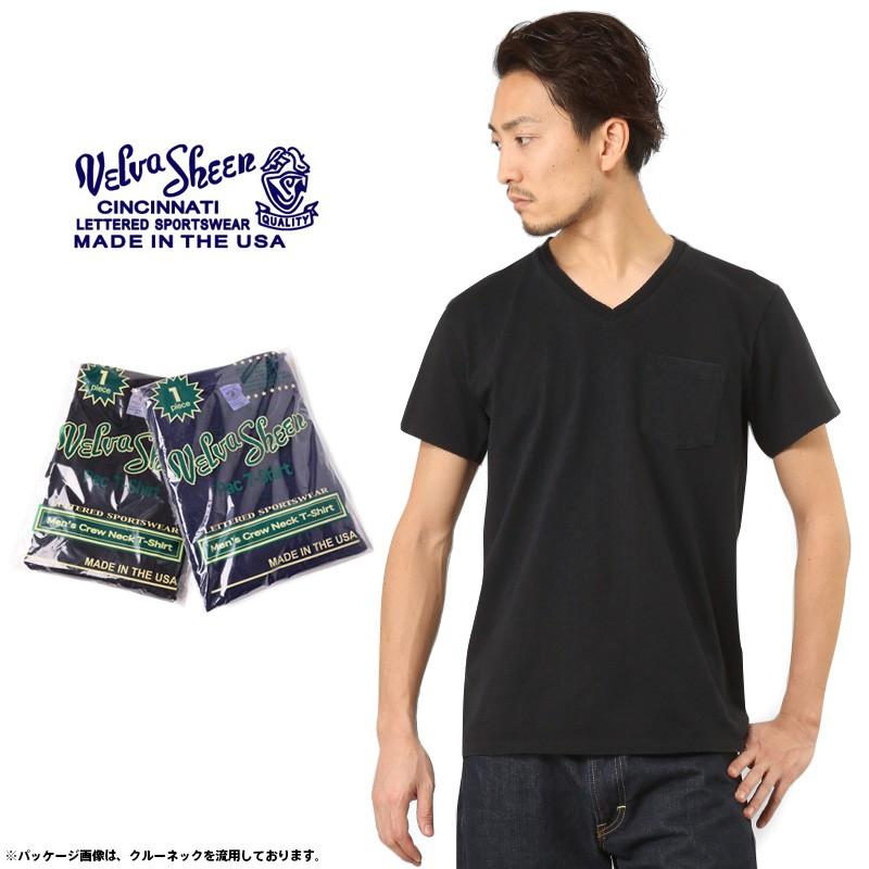 Velva Sheen ベルバシーン INDIGO Vネック パックTシャツ MADE Velva Sheen ベルバシーン INDIGO Vネック パックTシャツ MADE