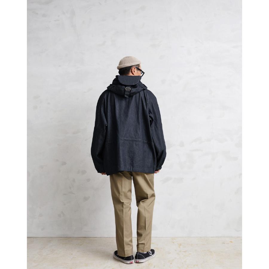 WAIPER.inc ROYAL NAVY スモックパーカ MADE FROM”OKAYAMA DENIM WAIPER.inc ROYAL NAVY スモックパーカ MADE FROM”OKAYAMA DENIM
