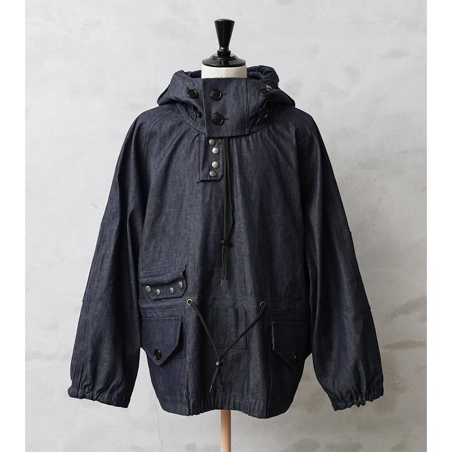WAIPER.inc ROYAL NAVY スモックパーカ MADE FROM”OKAYAMA DENIM WAIPER.inc ROYAL NAVY スモックパーカ MADE FROM”OKAYAMA DENIM