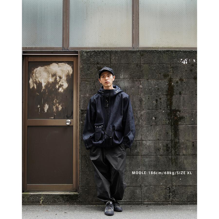 WAIPER.inc ROYAL NAVY スモックパーカ MADE FROM”OKAYAMA DENIM WAIPER.inc ROYAL NAVY スモックパーカ MADE FROM”OKAYAMA DENIM