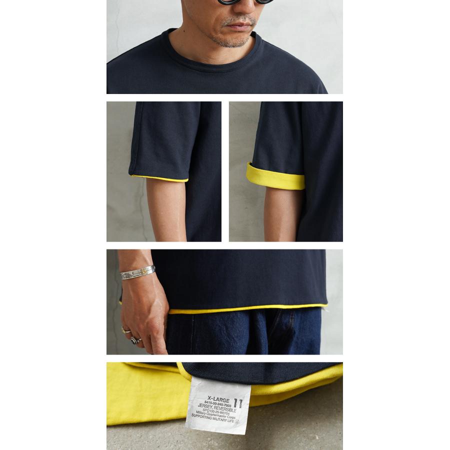 WAIPER.inc ワイパーインク 米海軍 US.NAVY リバーシブルTシャツ 半袖