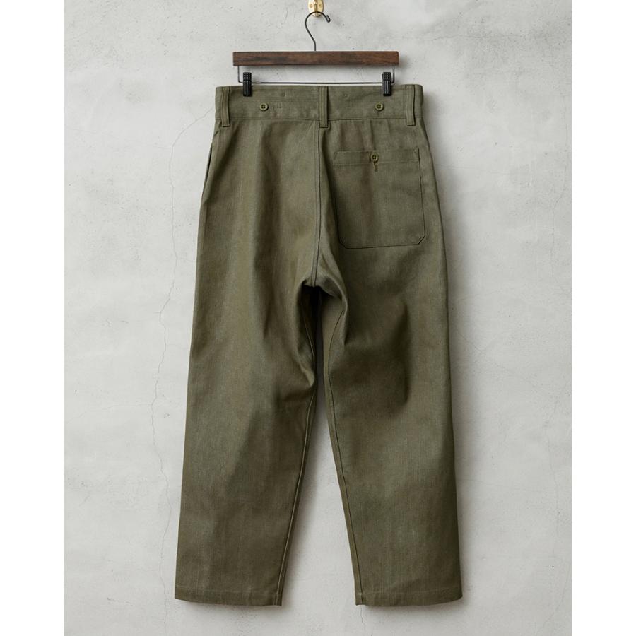 WAIPER.inc イギリス軍 1950's ヴィンテージ グリーンデニム