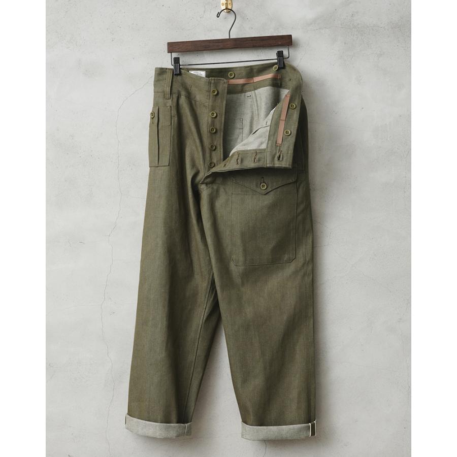 WAIPER.inc イギリス軍 1950's ヴィンテージ グリーンデニム