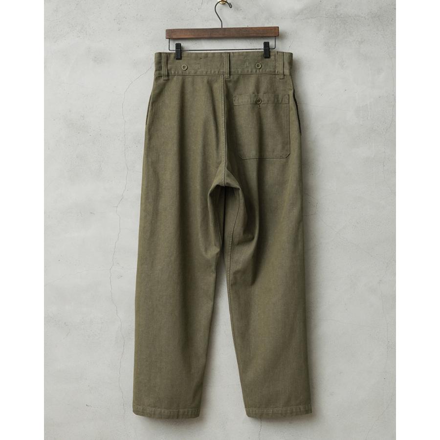 WAIPER.inc イギリス軍 1950's ヴィンテージ グリーンデニム WAIPER.inc イギリス軍 1950's ヴィンテージ グリーンデニム