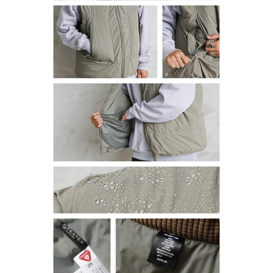 WAIPER.inc ワイパーインク 米軍 PCU LEVEL7A PRIMALOFT ベスト WAIPER.inc ワイパーインク 米軍 PCU LEVEL7A PRIMALOFT ベスト