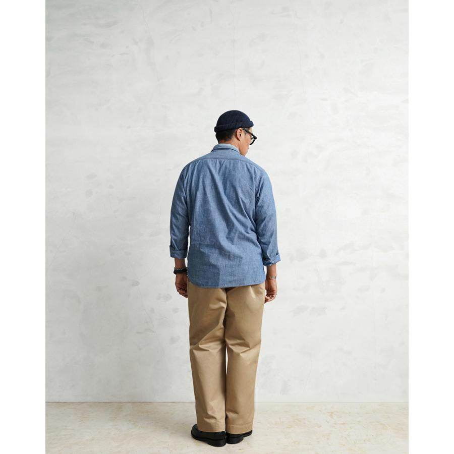 米軍 M-45 チノトラウザー チノパン 軍パン 軍物 パンツ デニム WAIPER.inc チノパン 米軍 M-45 KHAKI チノトラウザー WAIPER.inc