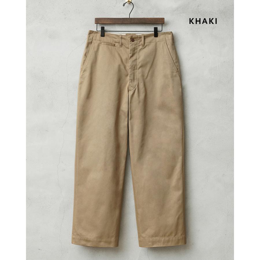 アオロン WAIPER 米軍 M45 チノ トラウザー カーキ ワイパー WAIPER.inc ワイパーインク 米軍 M-45 チノトラウザー チノパン