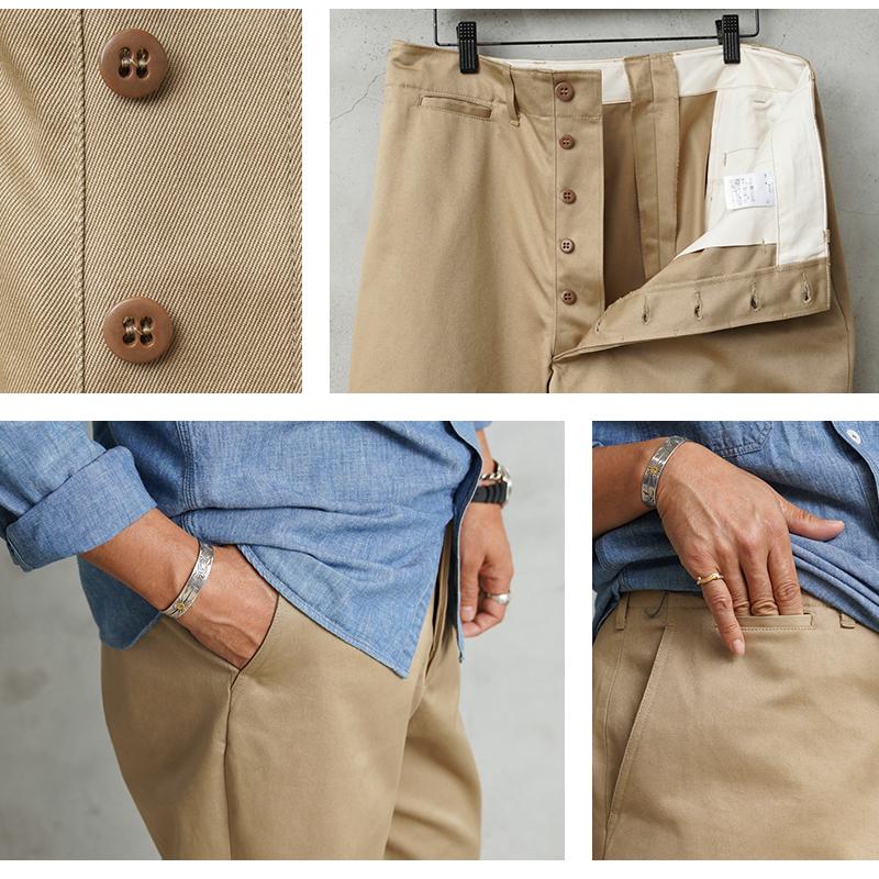 WAIPER.inc ワイパーインク 米軍 M-45 チノトラウザー チノパン