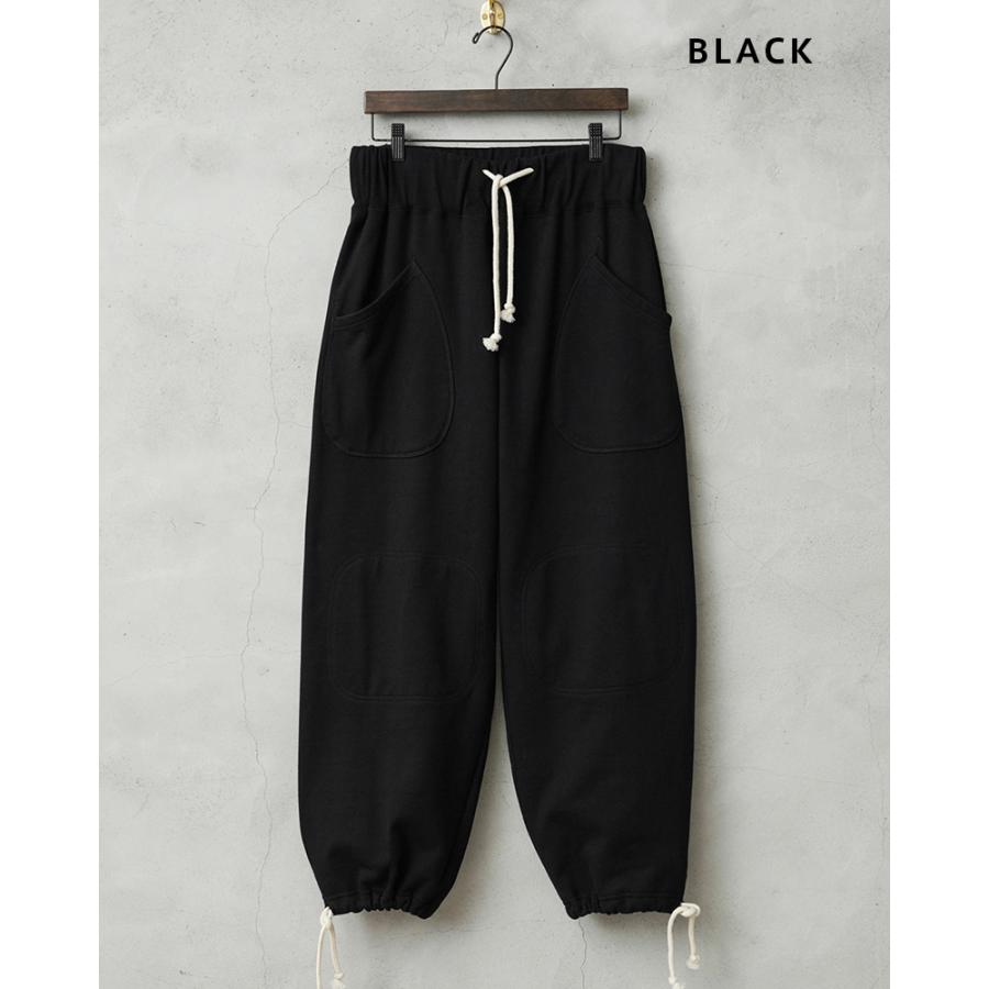 WAIPER.inc 米軍 U.S. NAVY ダブルニー スウェットパンツ　黒 WAIPER.inc 米軍 U.S. NAVY ダブルニー スウェットパンツ【WP1032