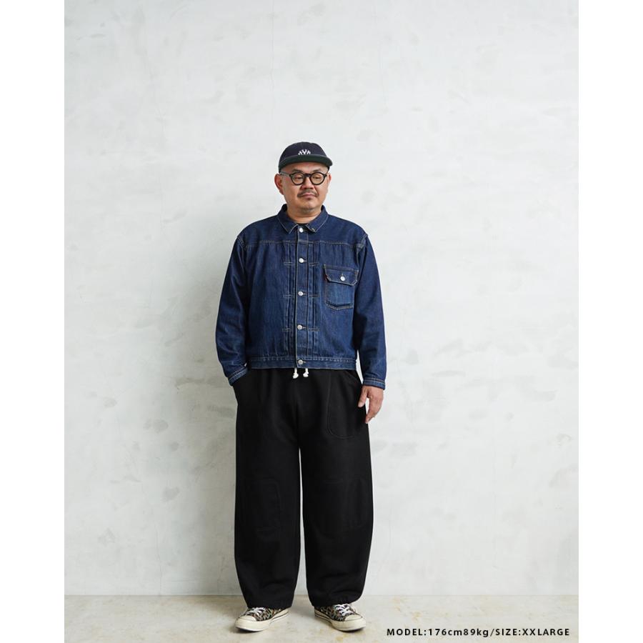 WAIPER.inc 米軍 U.S. NAVY ダブルニー スウェットパンツ　黒 WAIPER.inc 米軍 U.S. NAVY ダブルニー スウェットパンツ - メルカリ