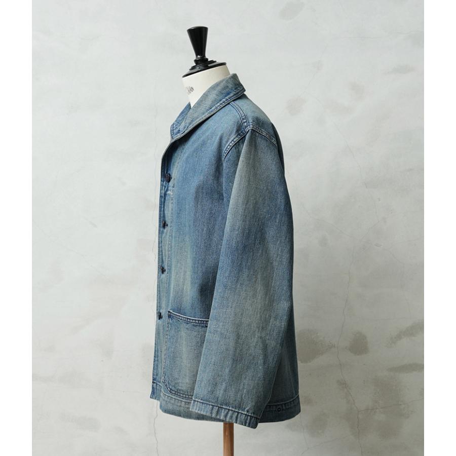 WAIPER.inc 米軍 1940's U.S.NAVY M-43 デニムショールカラー