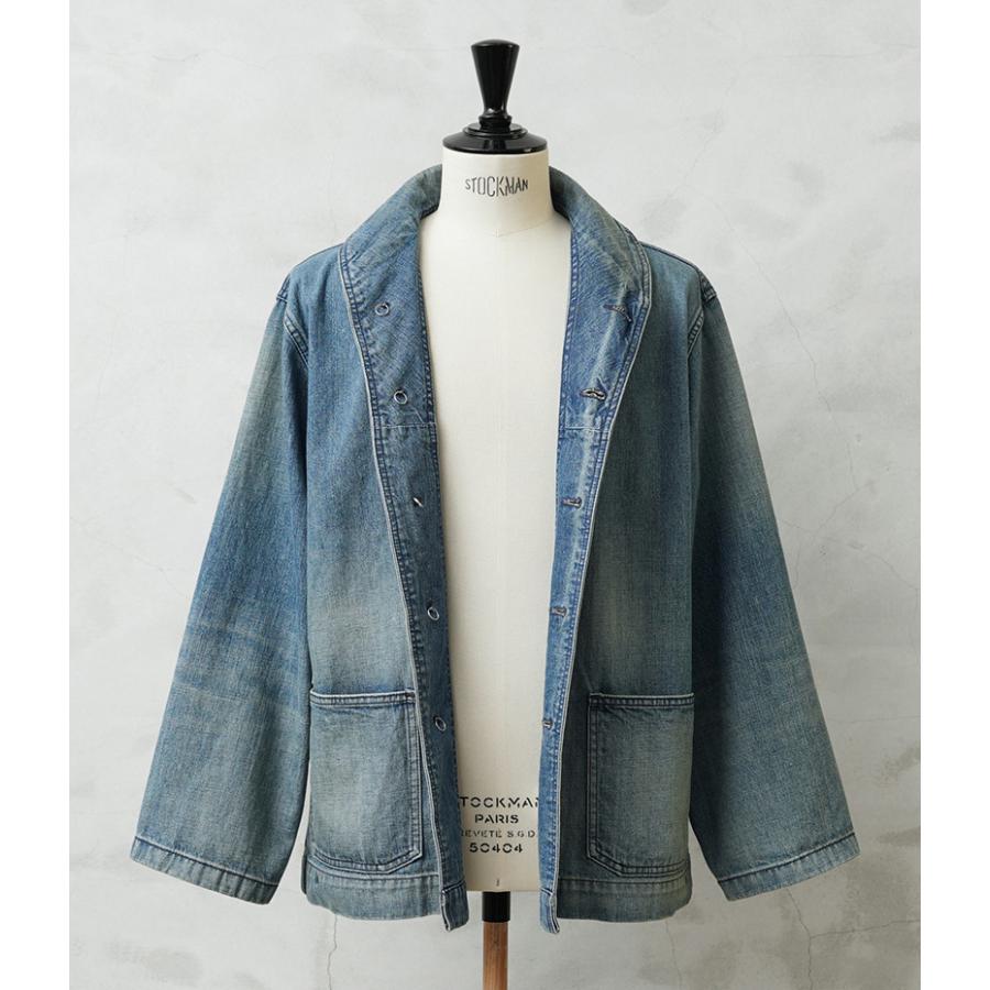 WAIPER.inc M-43 デニムショールカラージャケット WAIPER.inc M-43 デニムショールカラージャケット 楽天市場】【最短