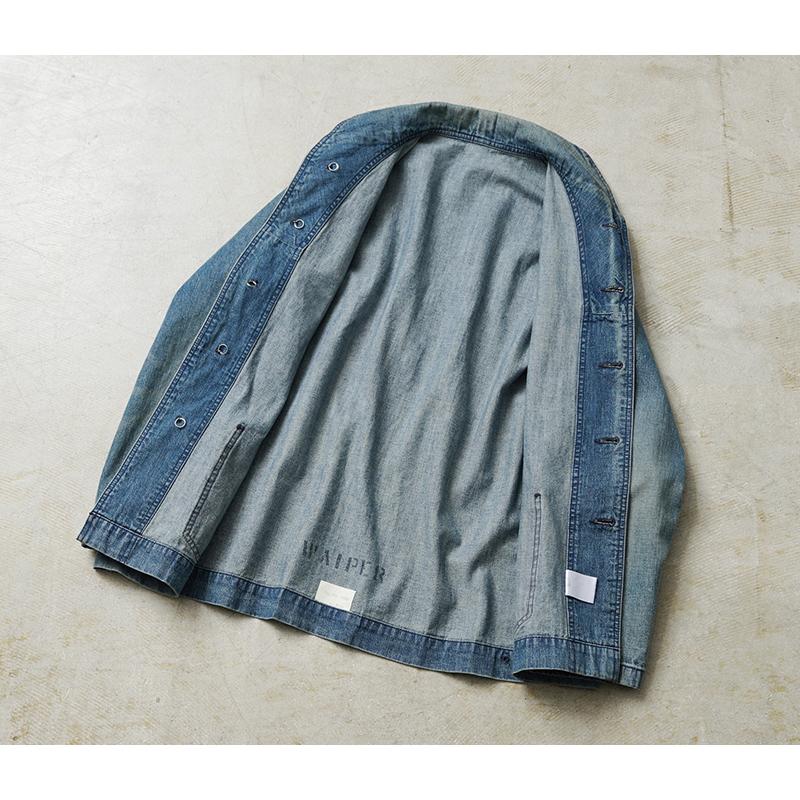 WAIPER.inc 米軍 1940's U.S.NAVY M-43 デニムショールカラー