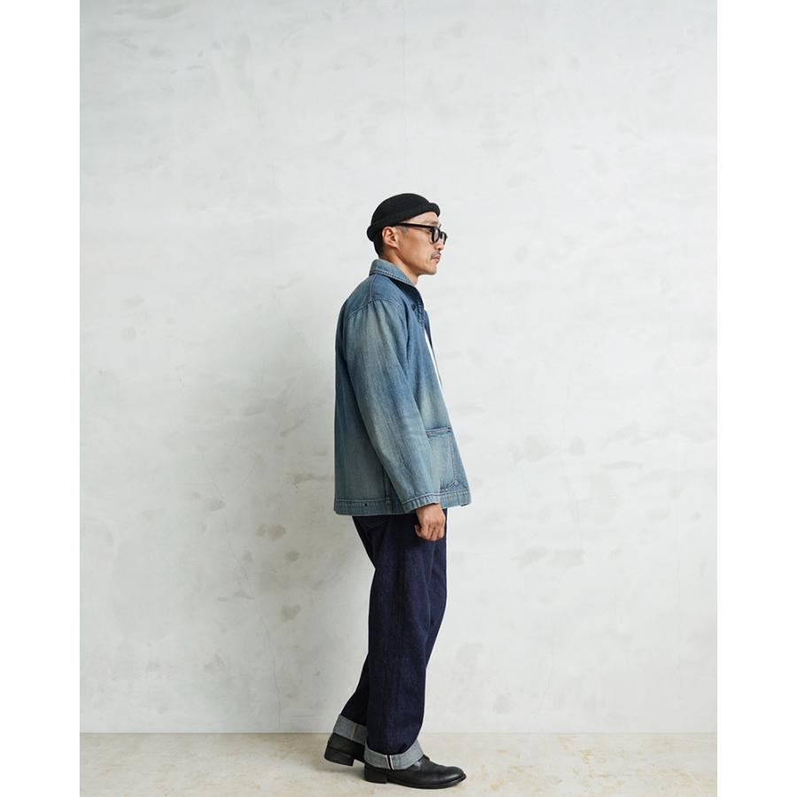 WAIPER M-43 デニムショールカラージャケット【WP1038】 Mサイズ WAIPER.inc ワイパーインク 米軍 1940's U.S.NAVY M-43 デニムショール