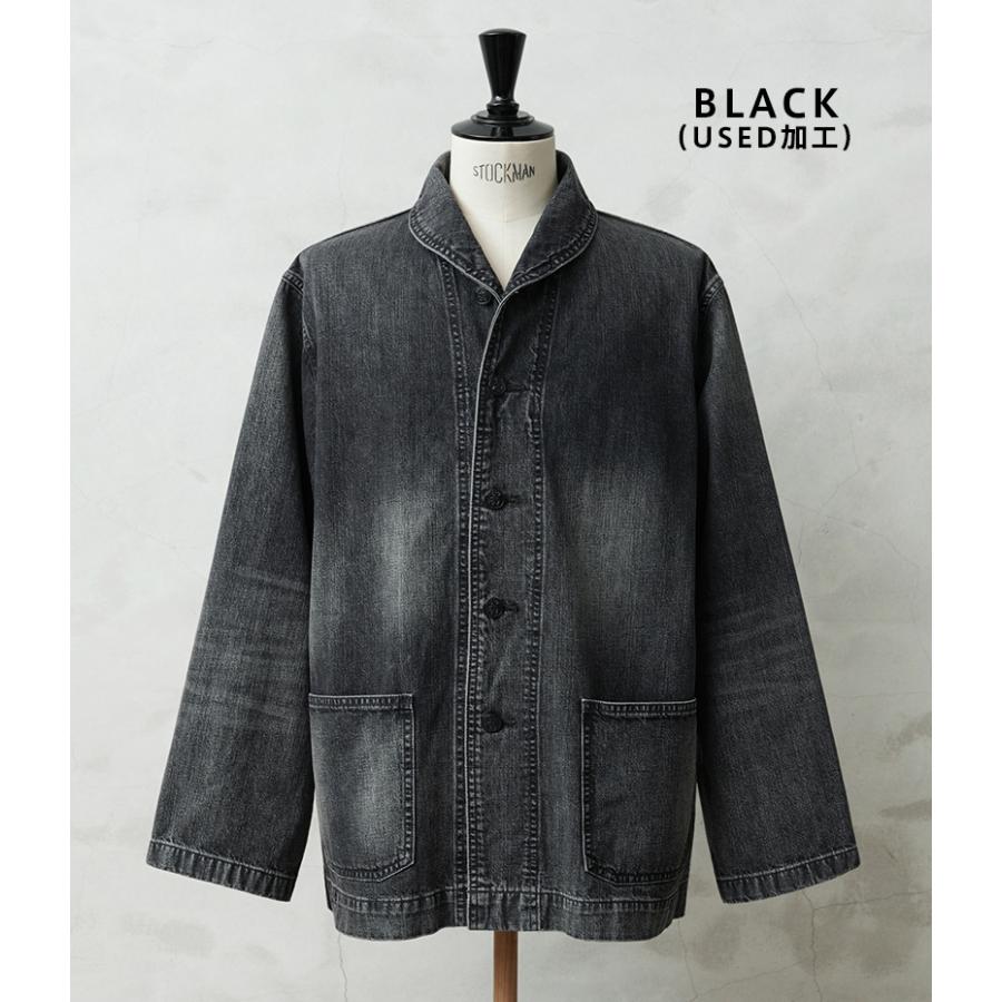 WAIPER.inc 米軍 1940's U.S.NAVY M-43 デニムショールカラー