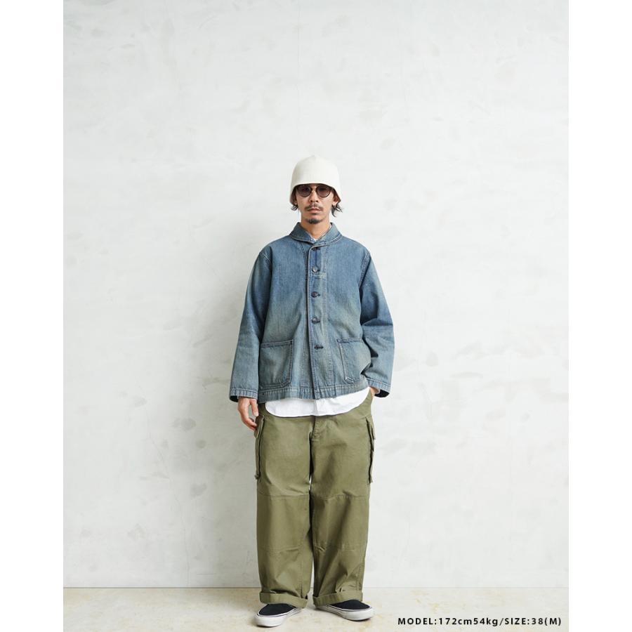 WAIPER.inc 米軍 1940's U.S.NAVY M-43 デニムショールカラー