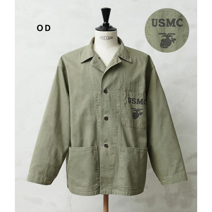 ち*ん様 大戦期 40s USMC P-41 ユーティリティジャケット ミリタリ WAIPER.inc ワイパーインク 米軍 1940's U.S.M.C. P-41 HBT