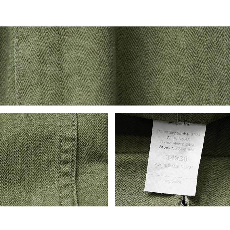 WAIPER.inc ワイパーインク 米軍 1940's U.S.ARMY M-43 HBT サイド